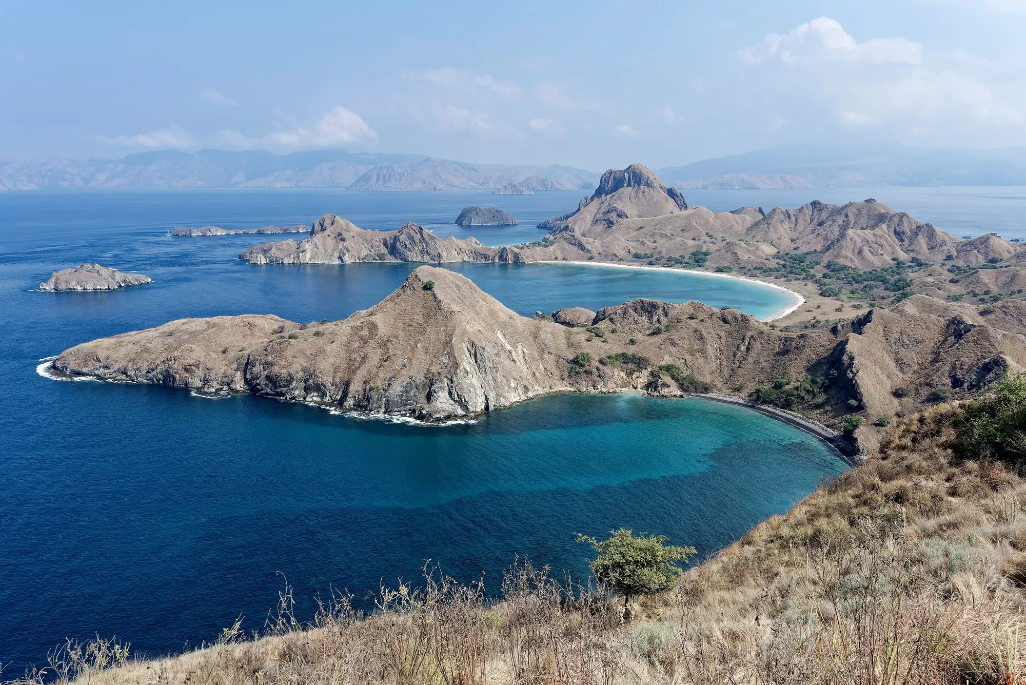 View from Padar Island, Komodo