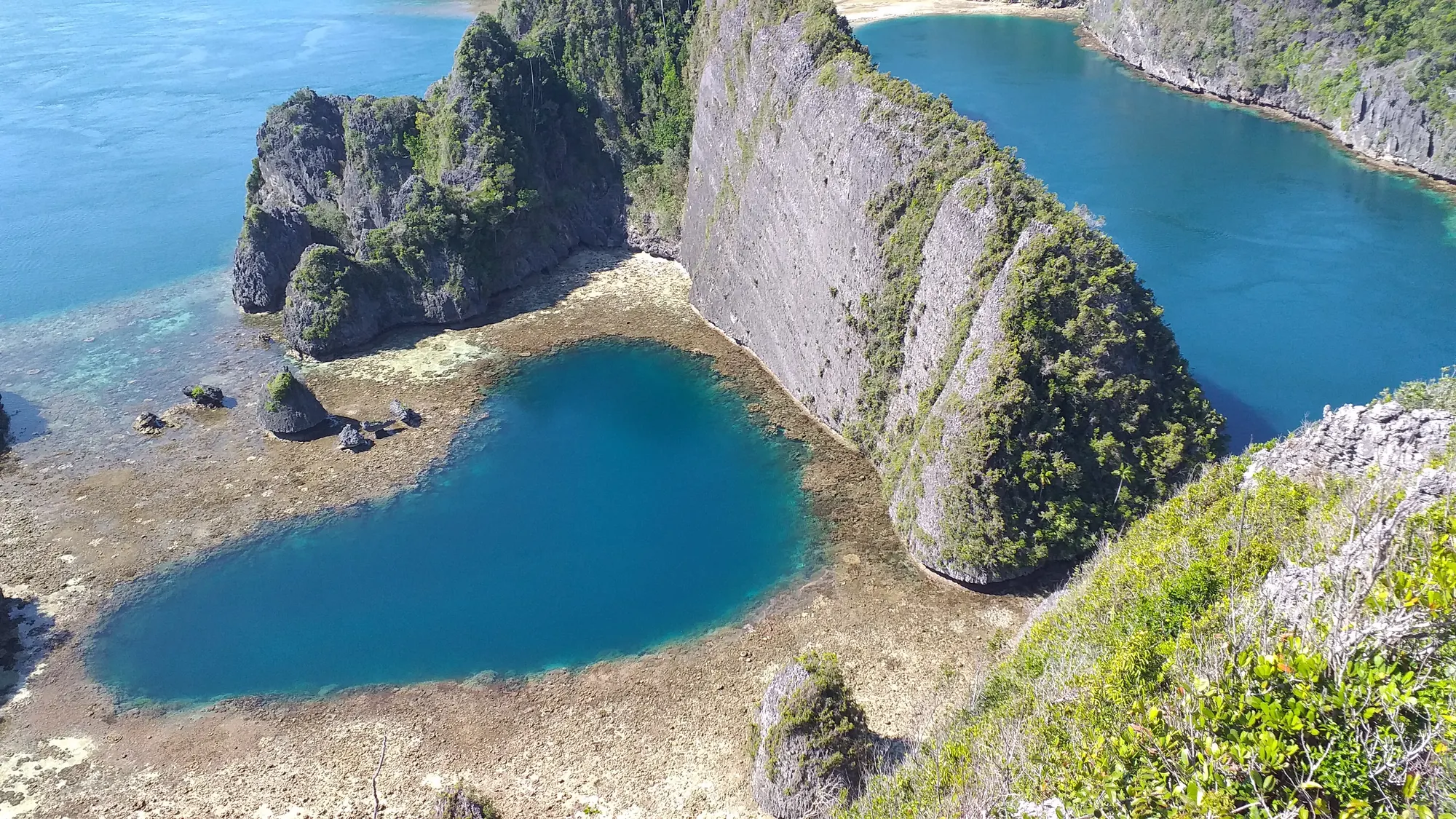 Lagoon in Misool, Raja Ampat