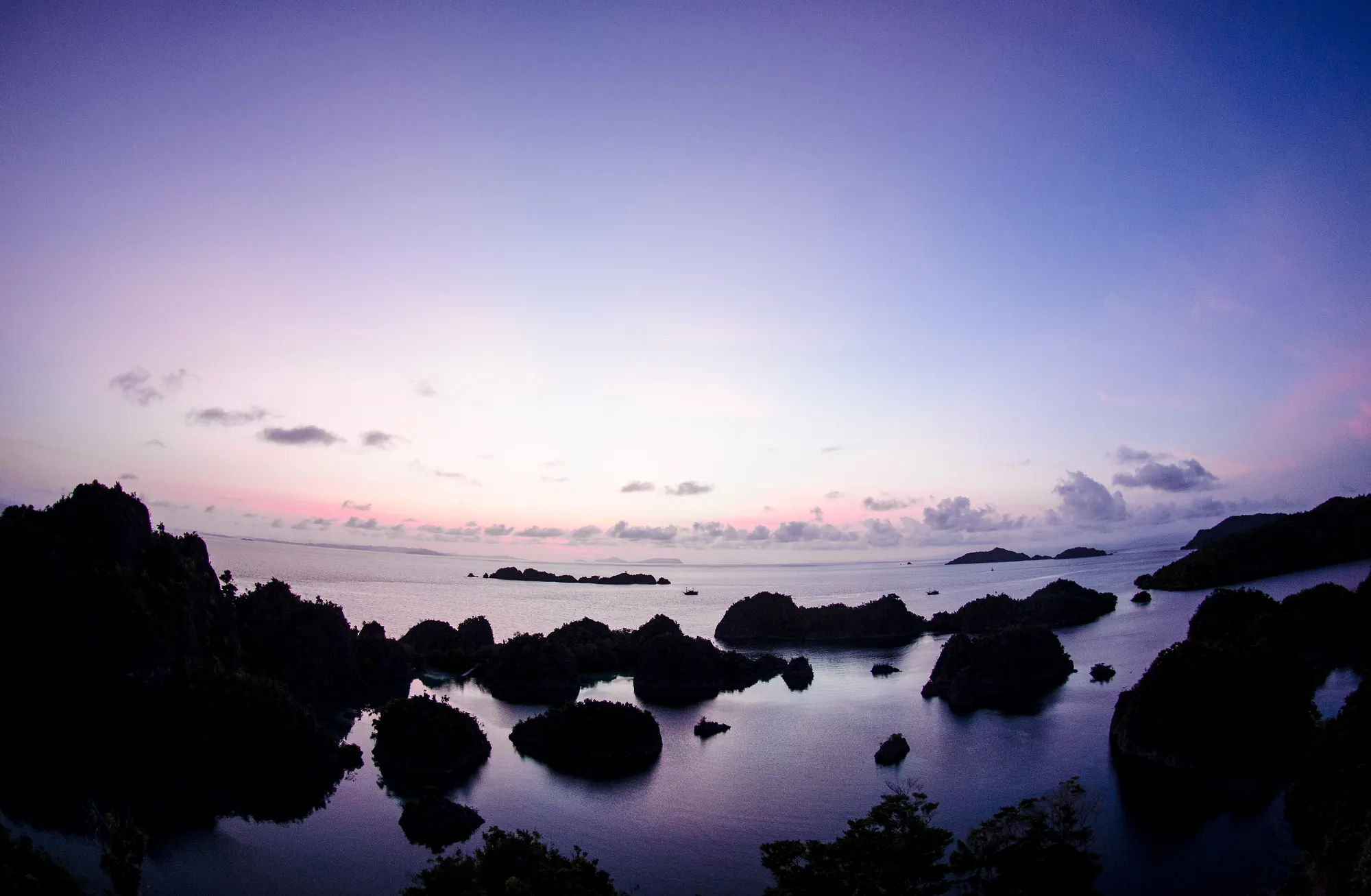 Sunrise in Raja Ampat
